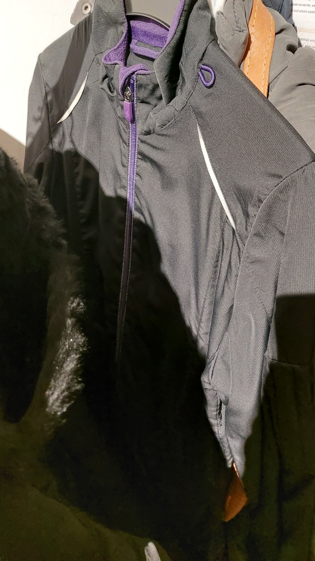 Cool Running Sportjacke Schwarz Größe: 40