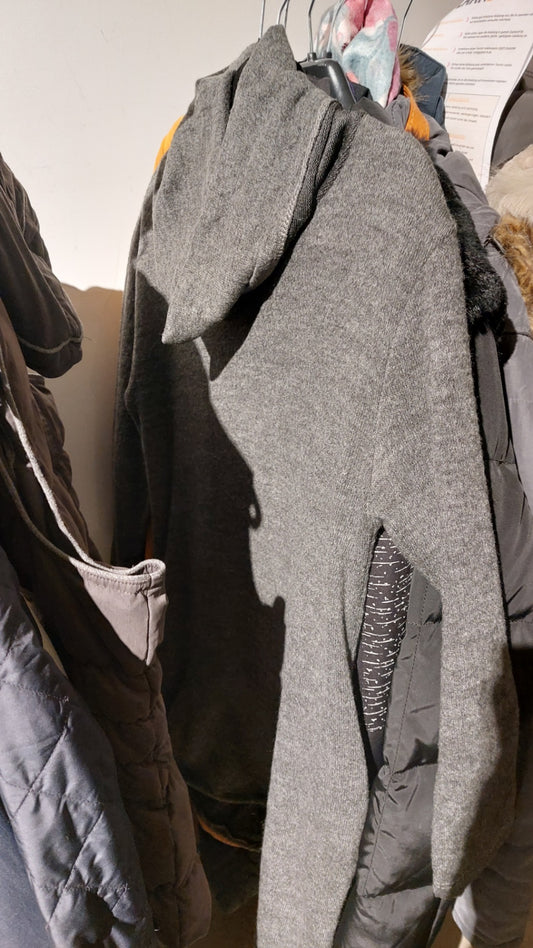 Rollkragenpullover Grau Größe: S