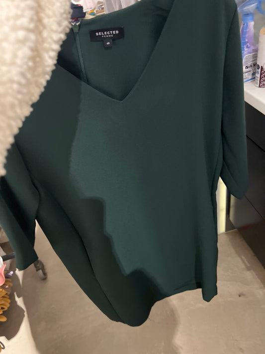 Selected Femme Bluse Grün Größe: 40