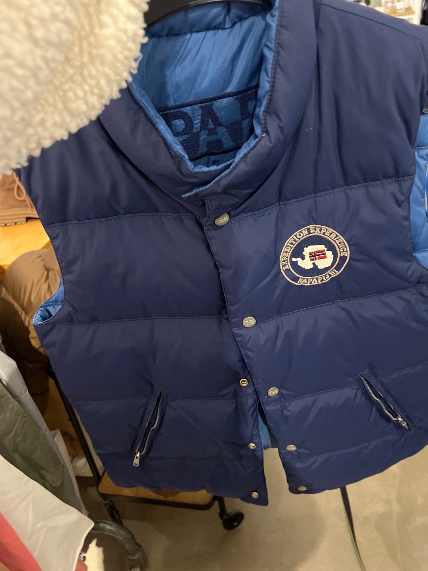 Napapijri Weste Blau Größe: S