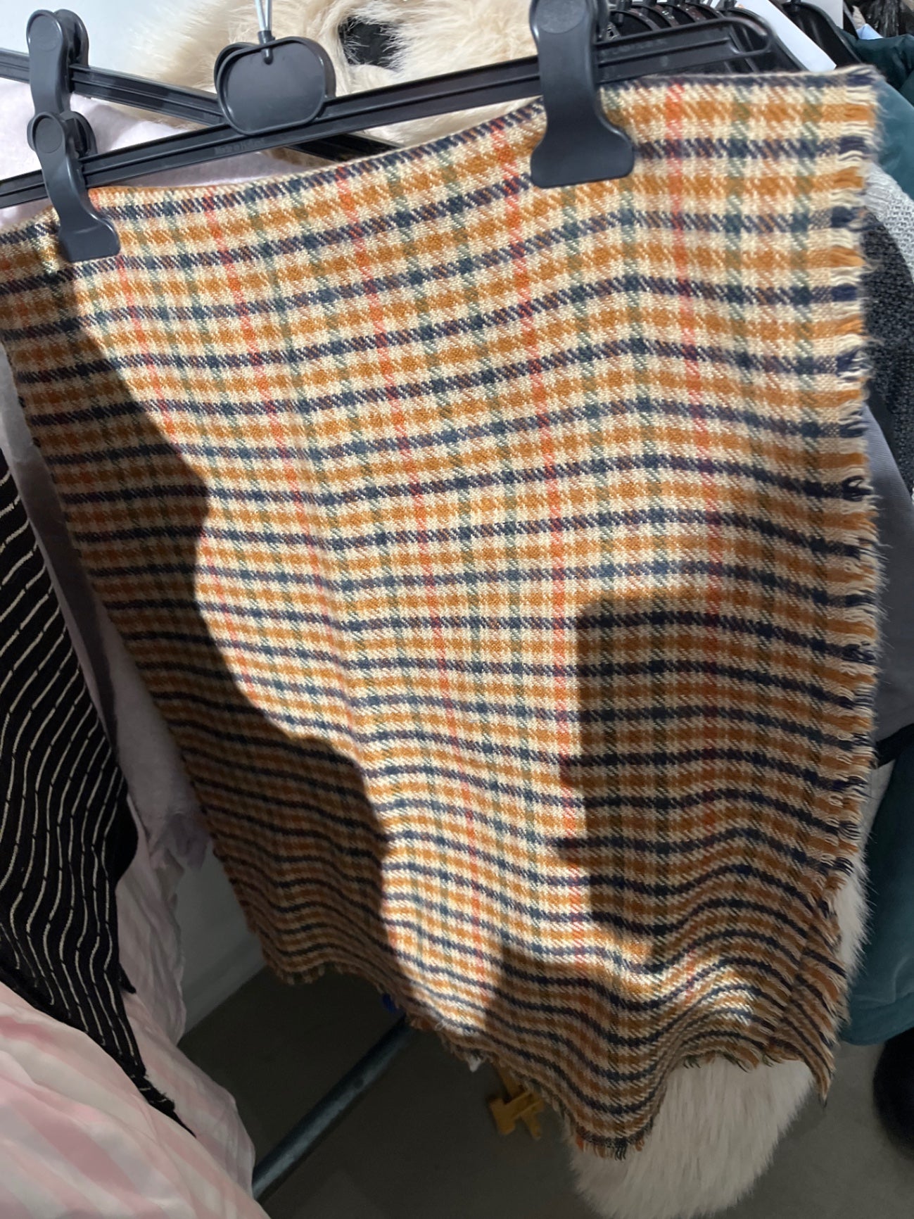Zara Schal Kariert Größe: