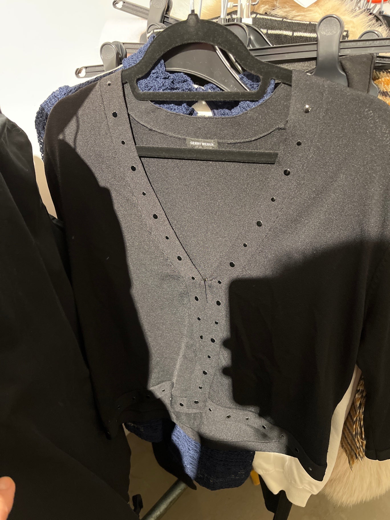 Gerry Weber Cardigan Schwarz Größe: 42