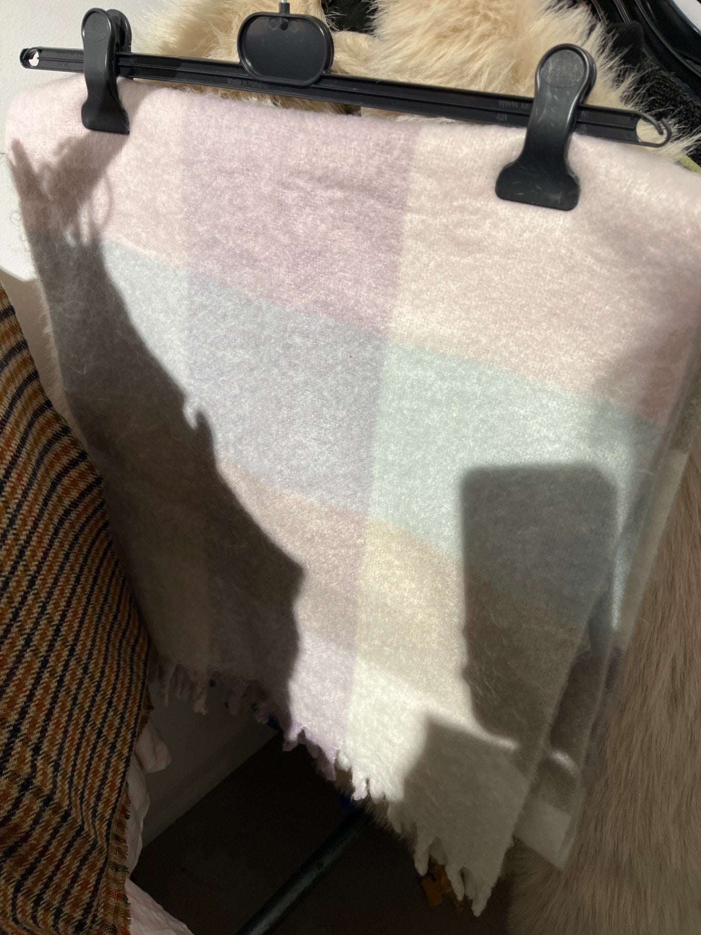 Shoeby Schal Pastellfarben Größe: