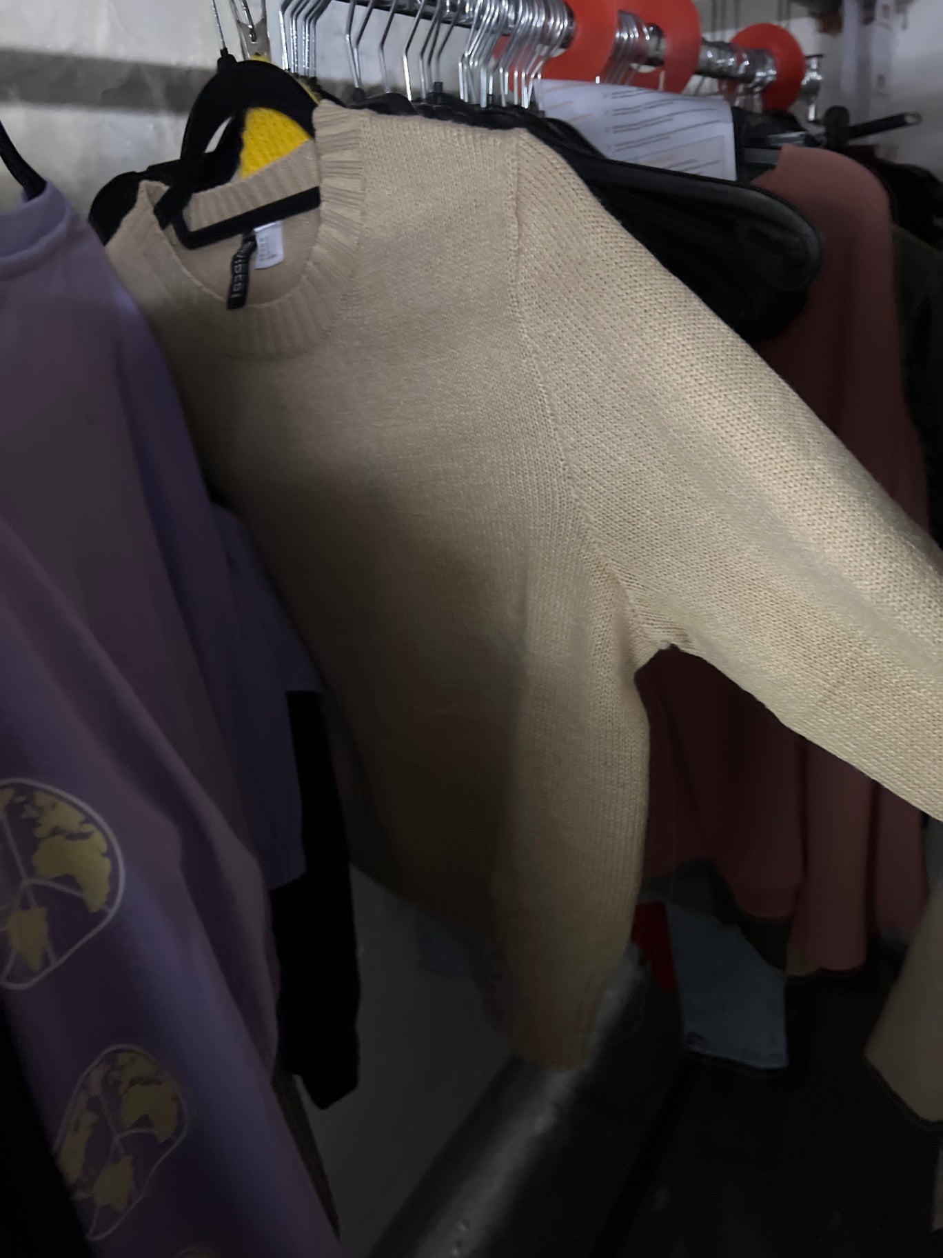 H&M Pullover Beige Größe: S