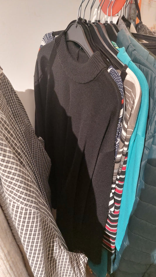 Pullover Schwarz Größe: 58/60