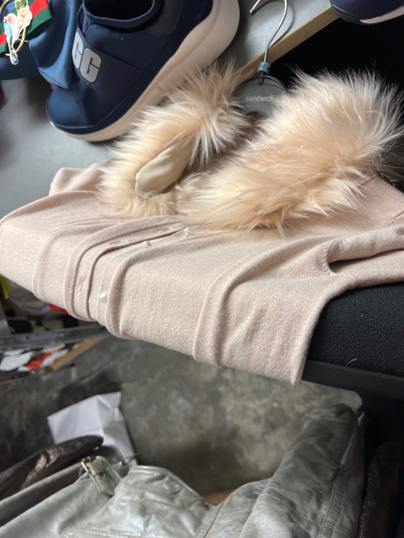 Comma Pullover Beige Größe: S