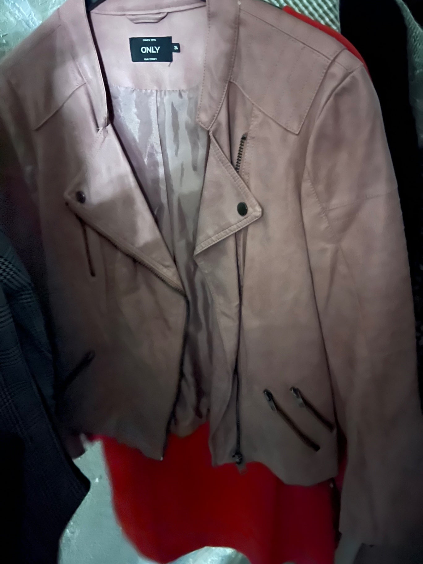 Only Jacke Rosa Größe: S