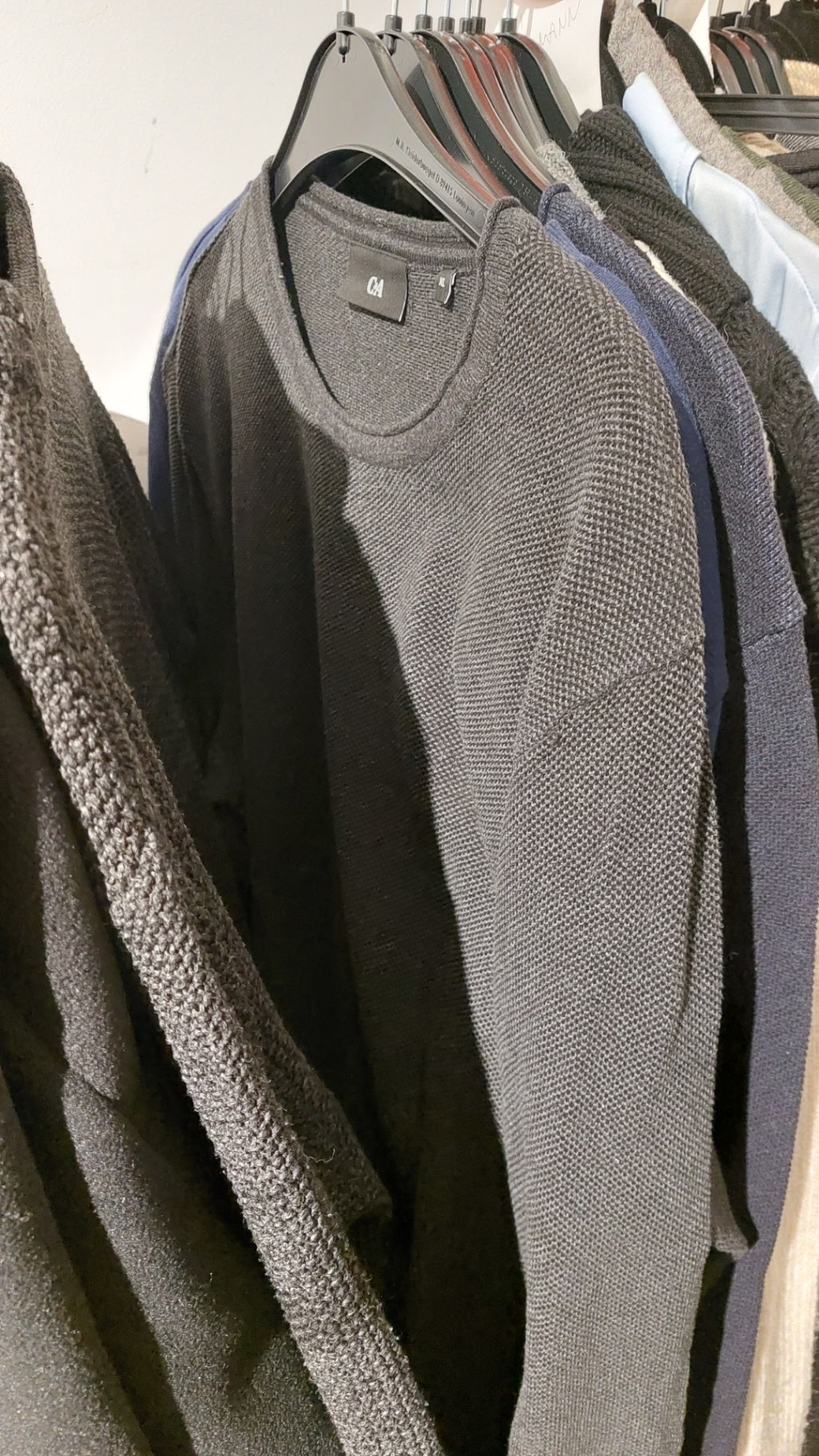 C&A Pullover Schwarz Größe: XL