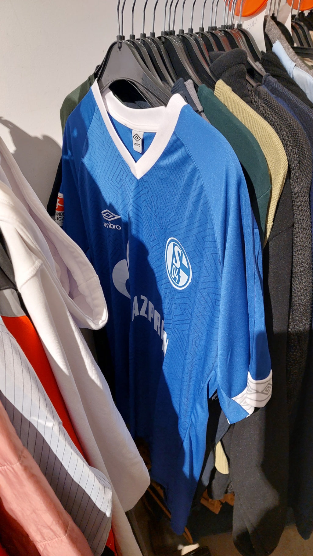 Schalketrikot Blau Größe: L