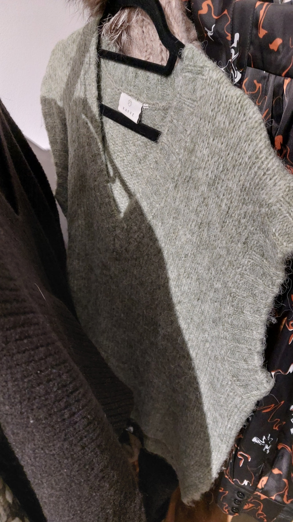 Kaffe Pullover Grün Größe: M
