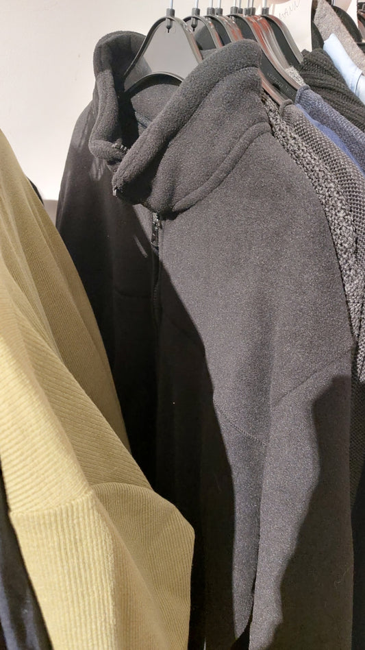 Roonley Fleecejacke Schwarz Größe: XXL