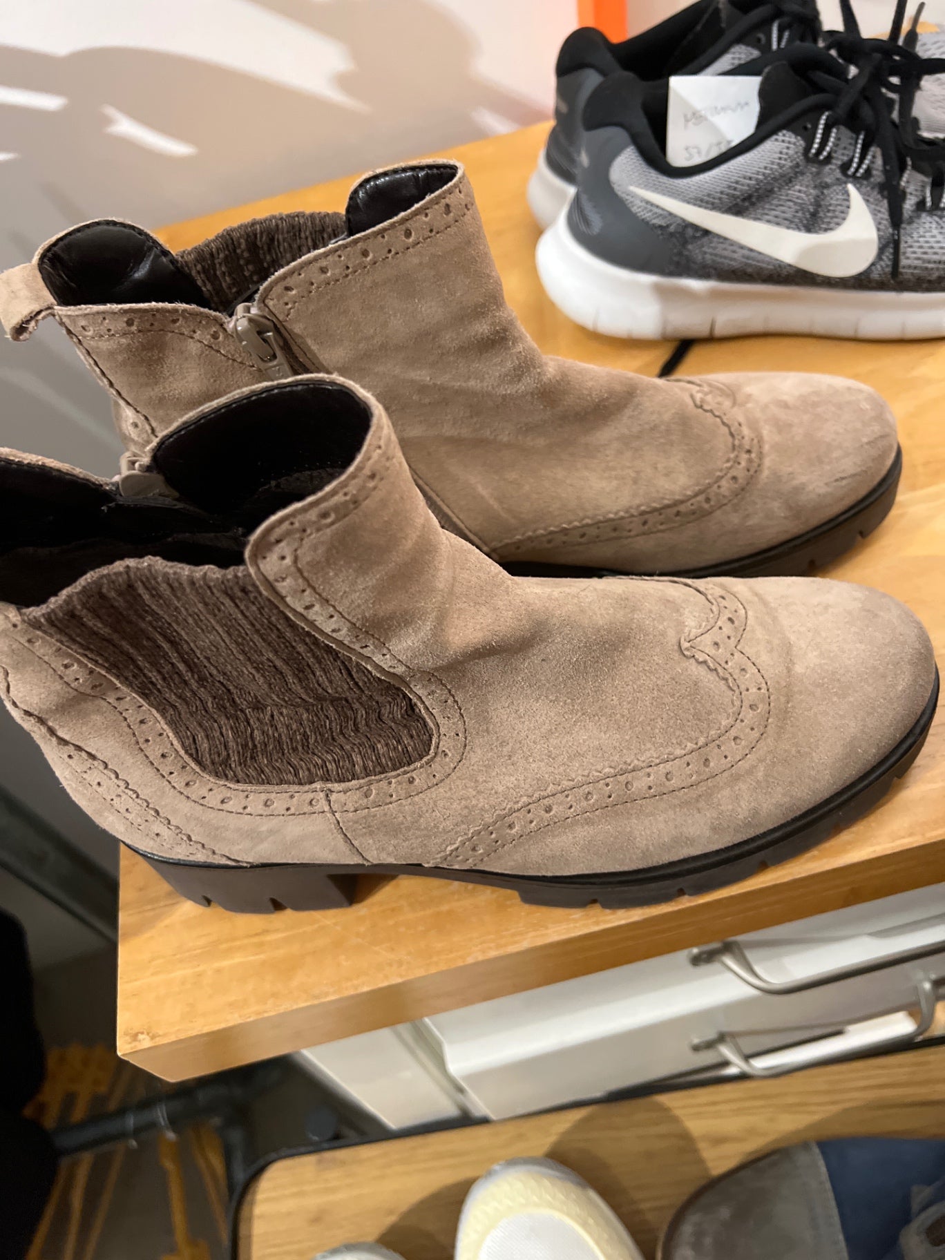 Gabor Stiefeletten Beige Größe: 37/38