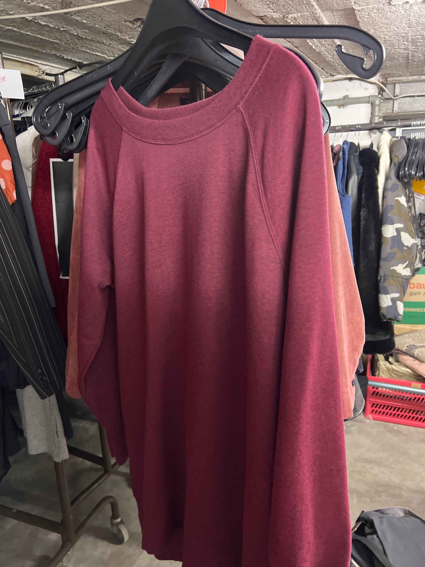 Old Navy Pullover Bordeaux Größe: L