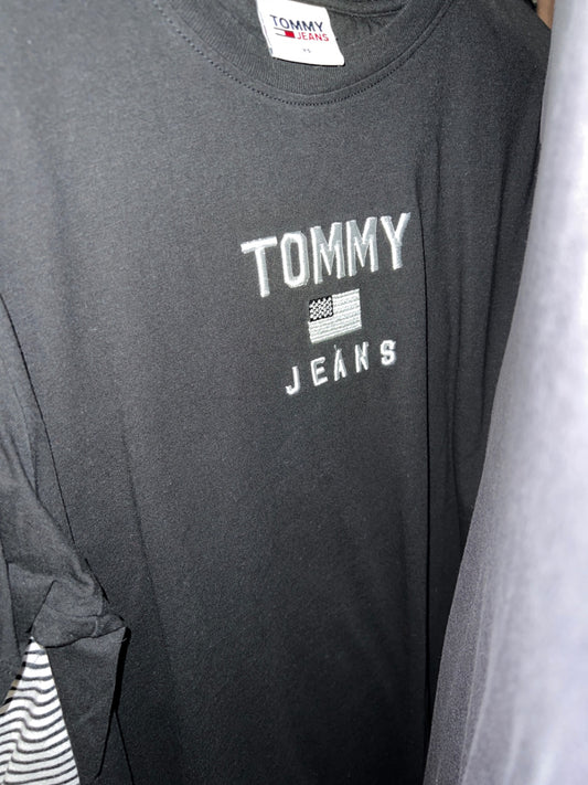 Tommy Jeans T-Shirt Schwarz Größe: Xs