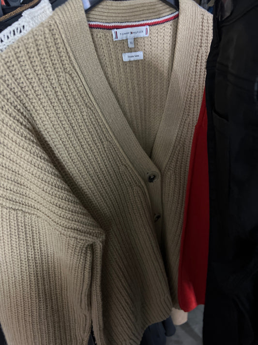 Tommy Hilfiger Strickjacke Beige Größe: Xs