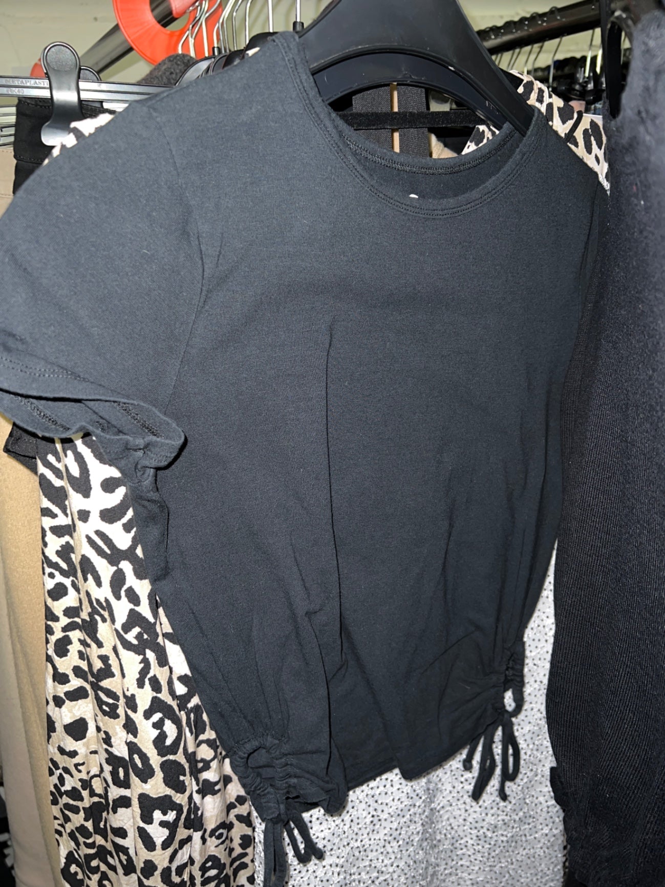 Hollister T-Shirt Schwarz Größe: S