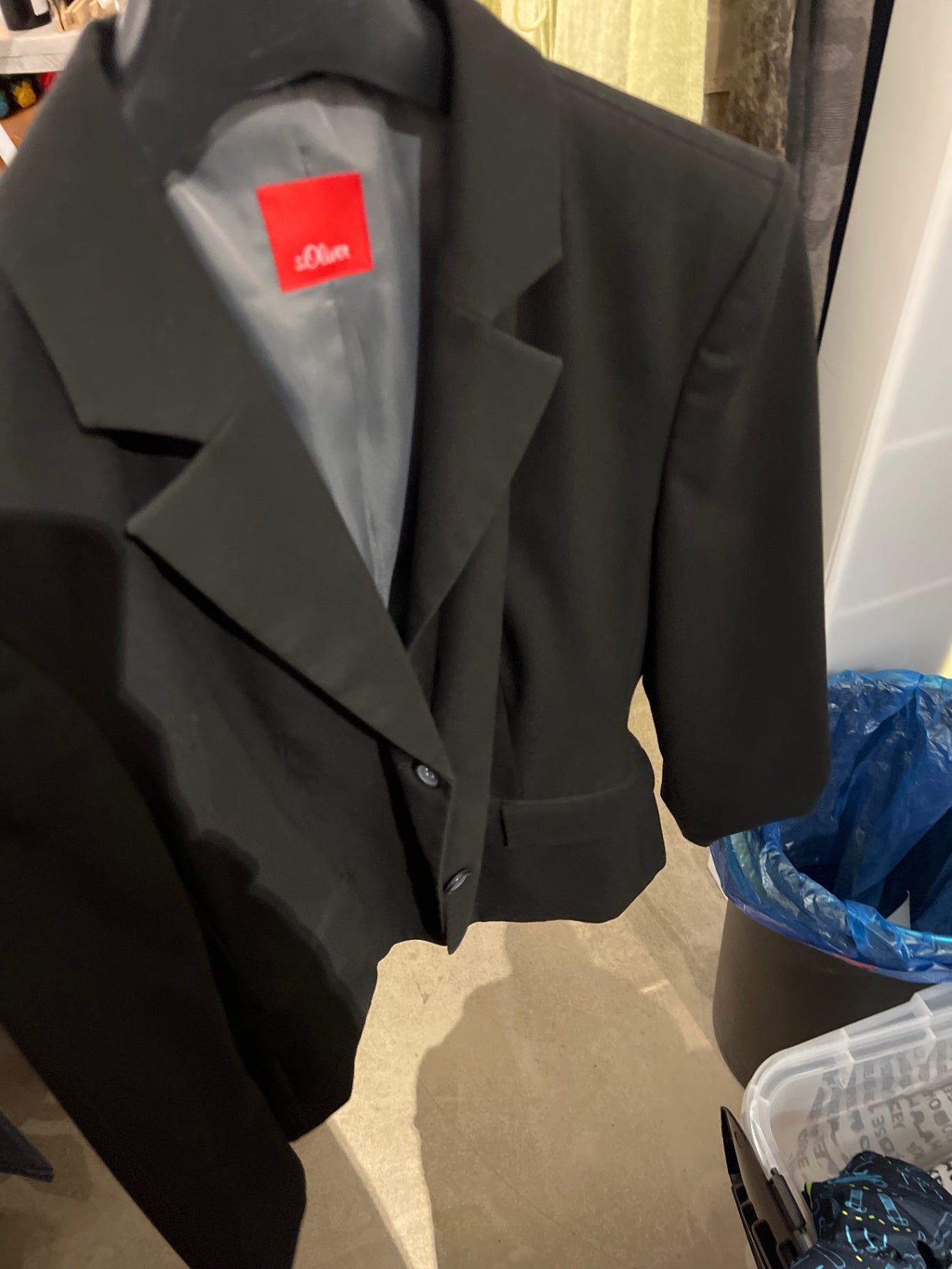 s.Oliver Blazer Schwarz Größe: S