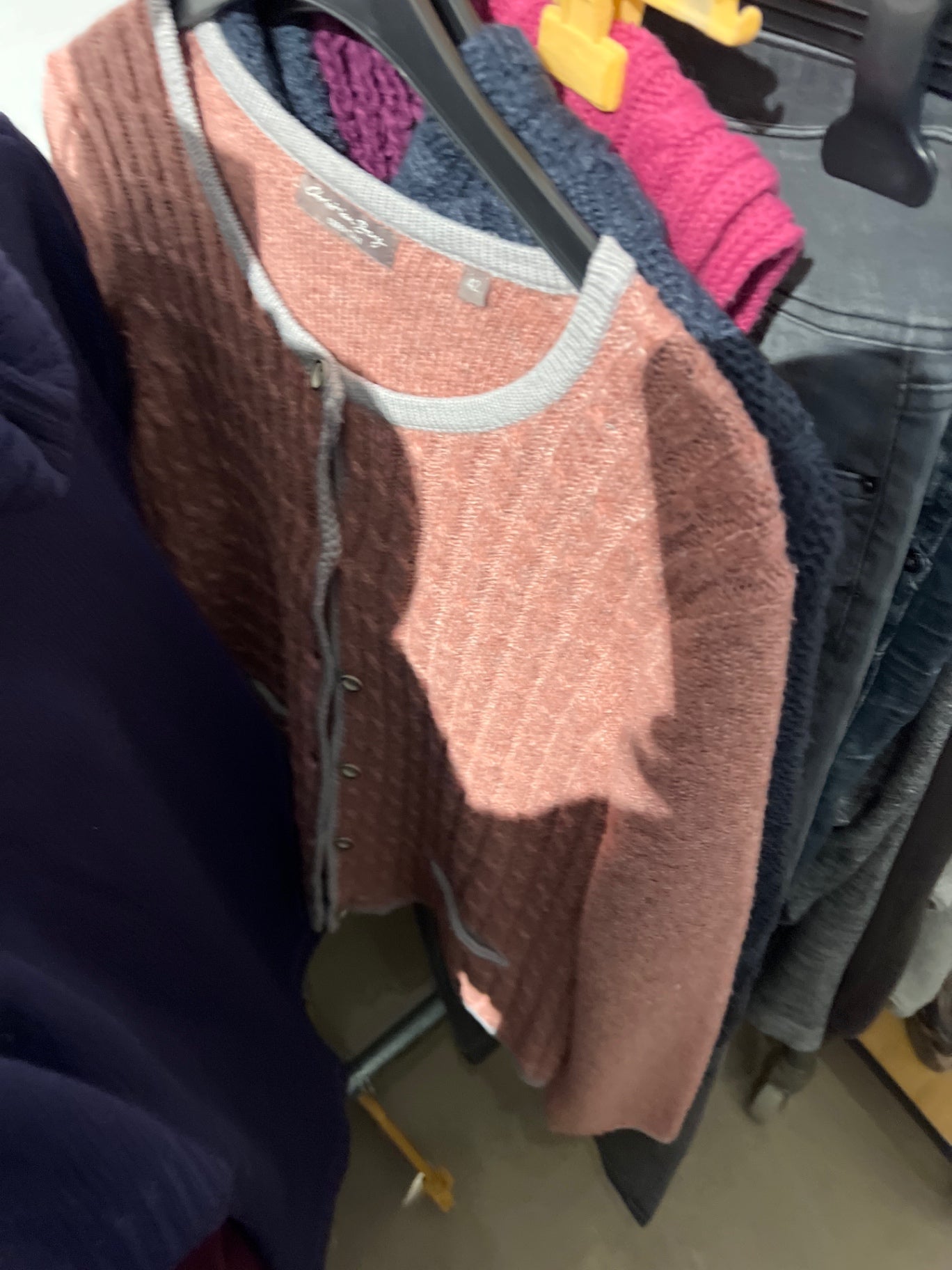 Christian Berg Strickjacke Rosa Größe: 42
