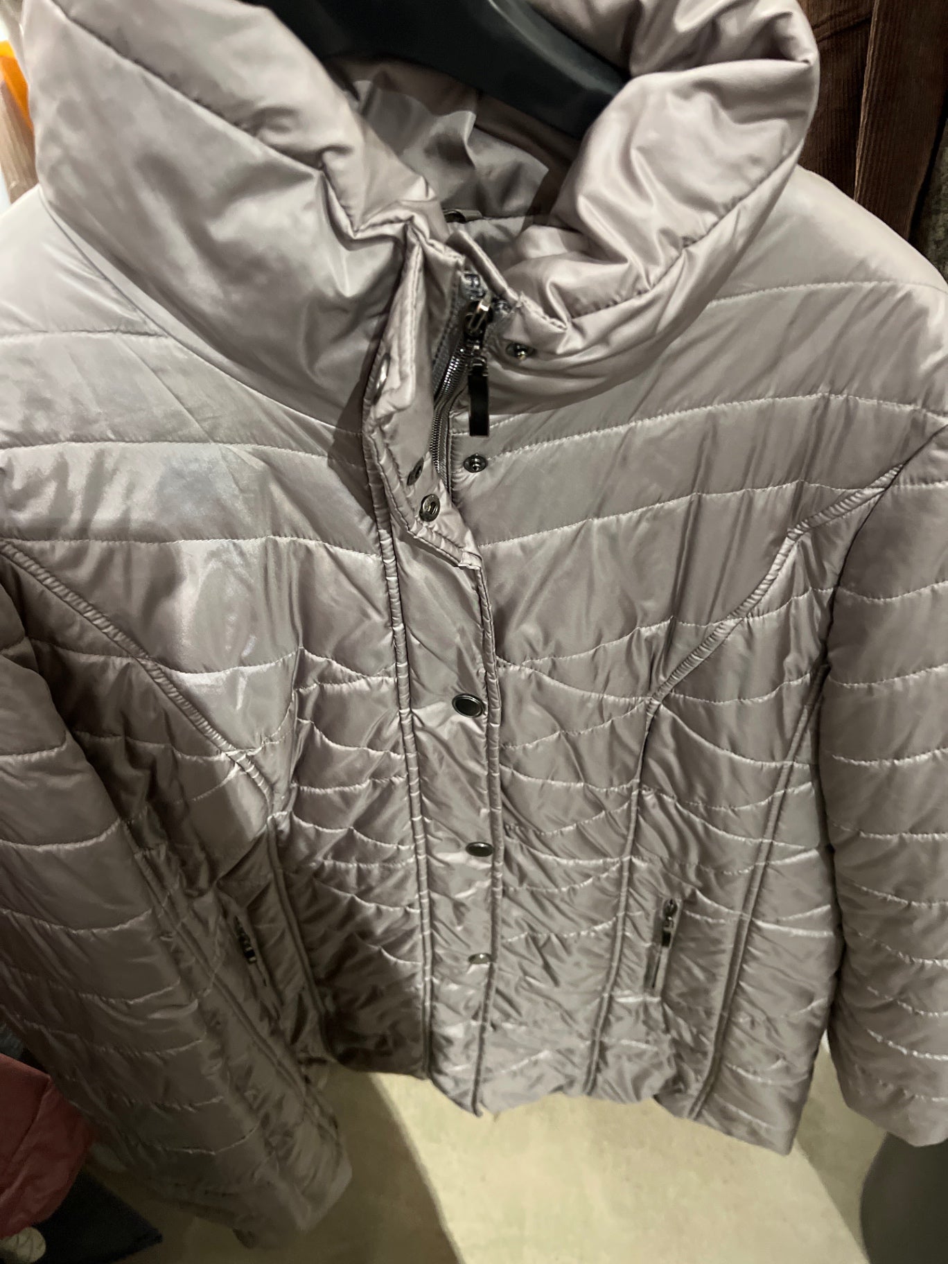 Viventy Daunenjacke Beige Größe: 48