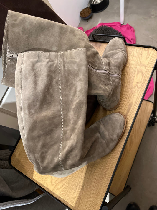 Progetto Stiefel Beige Größe: 39