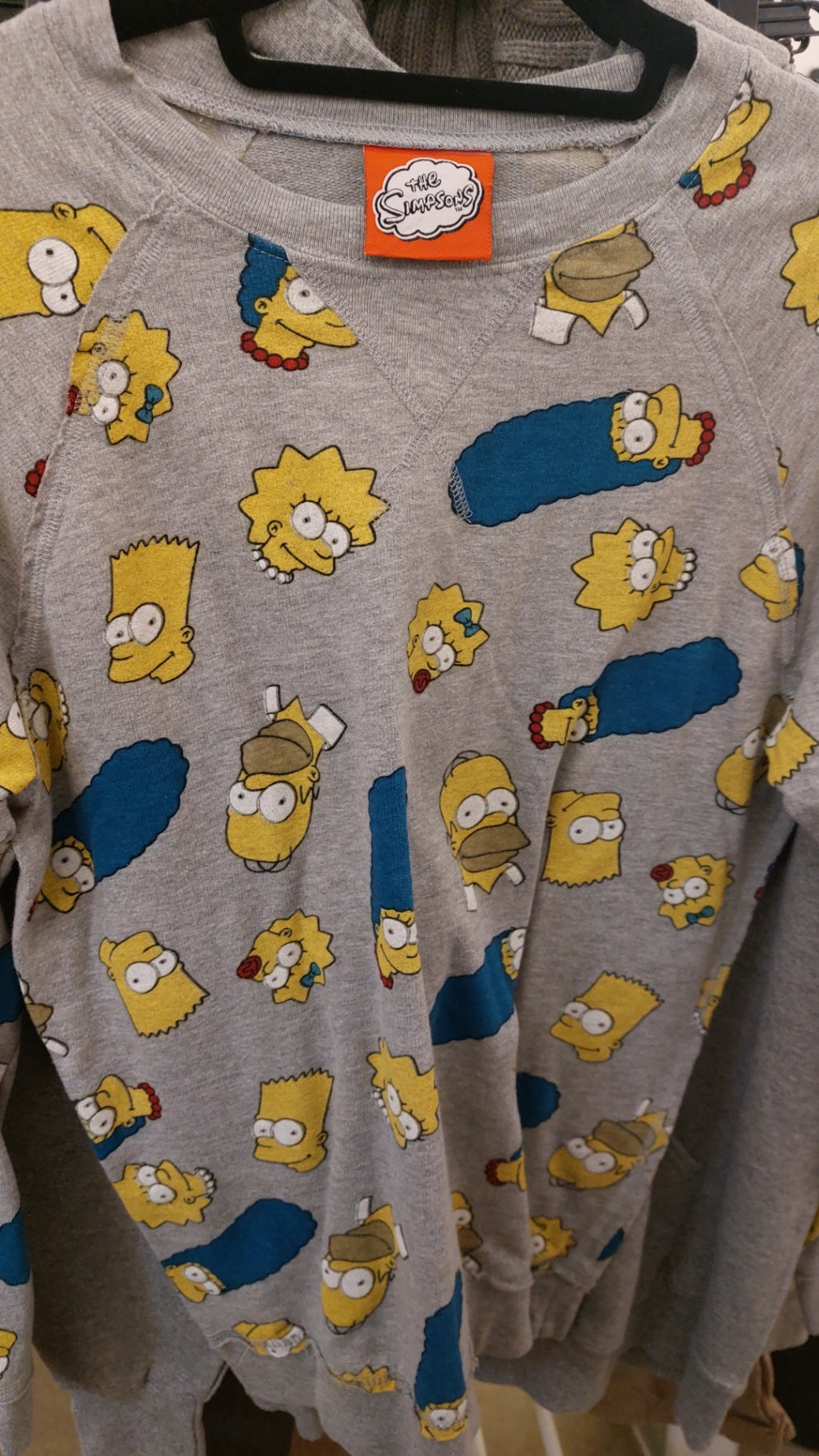 The Simpsons Sweatshirt Grau Größe: S