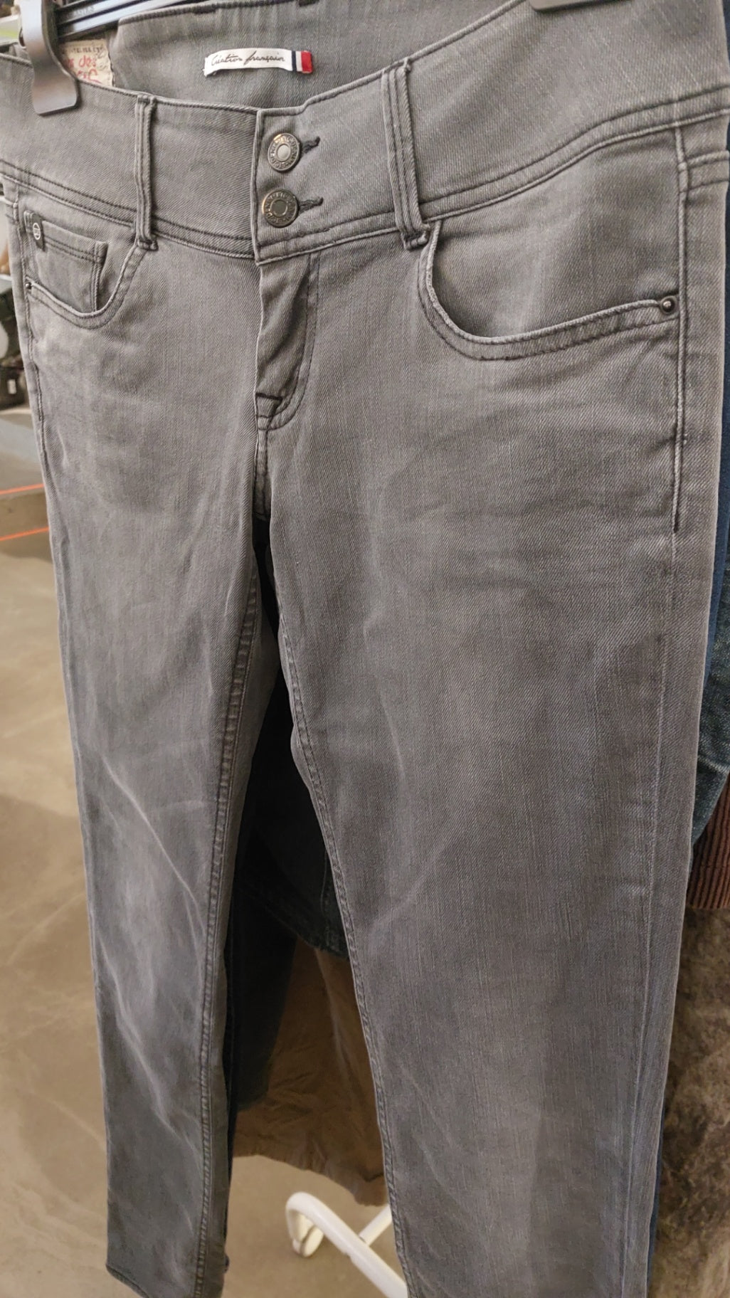 Le Temps des Cerises Jeans Grau Größe: 32