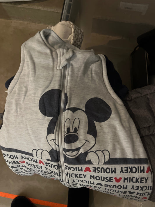 Disney c&a Schlafsack Grau Mickey Maus Größe: 100