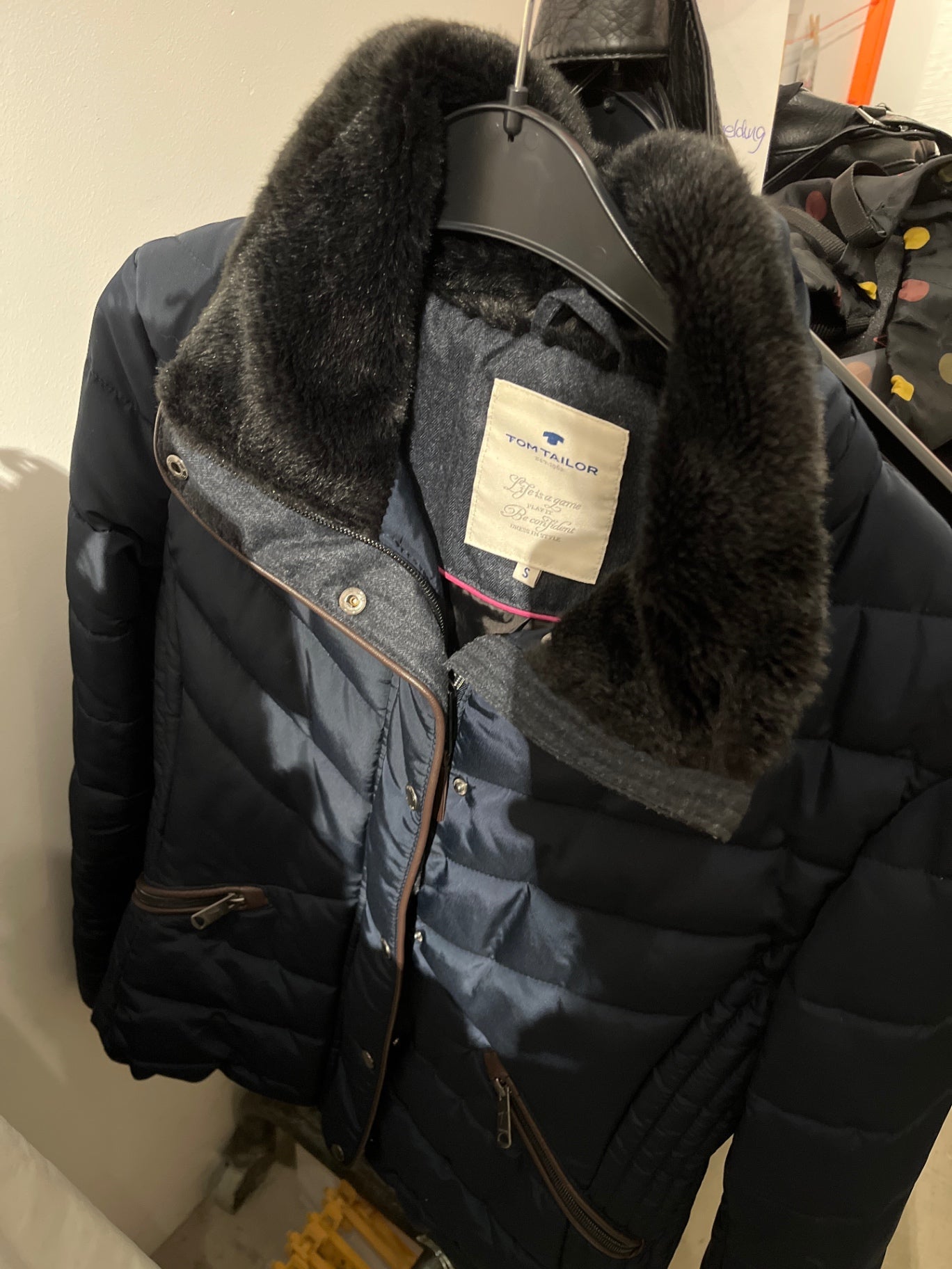 Tom Tailor Winterjacke Dunkelblau Größe: S
