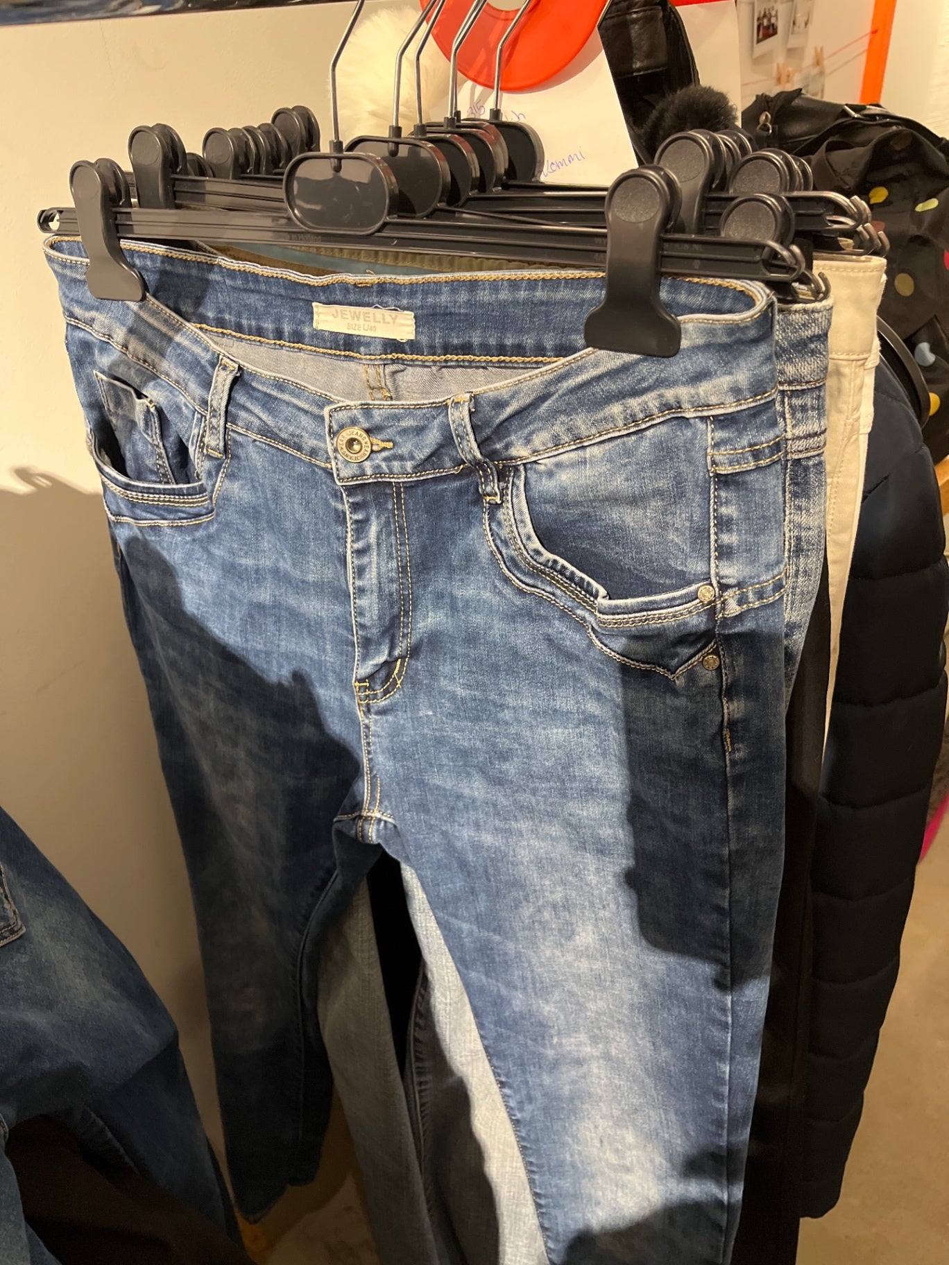 Jewelly Jeans Blau Größe: L