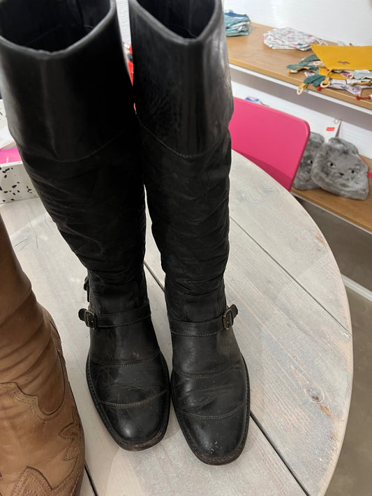 Belstaff Stiefel Schwarz Größe: 38
