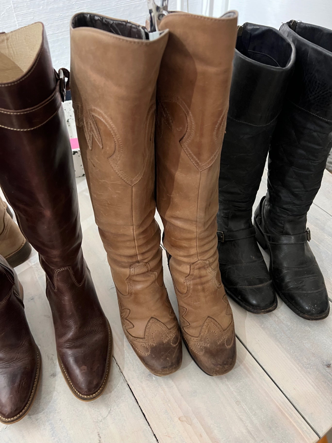 Tamaris Stiefel Beige Größe: 38