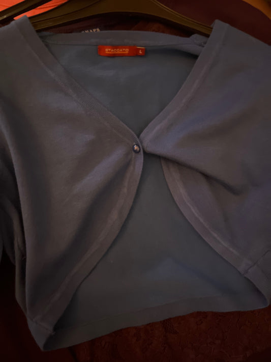 Staccato Strickjacke Blau Größe: