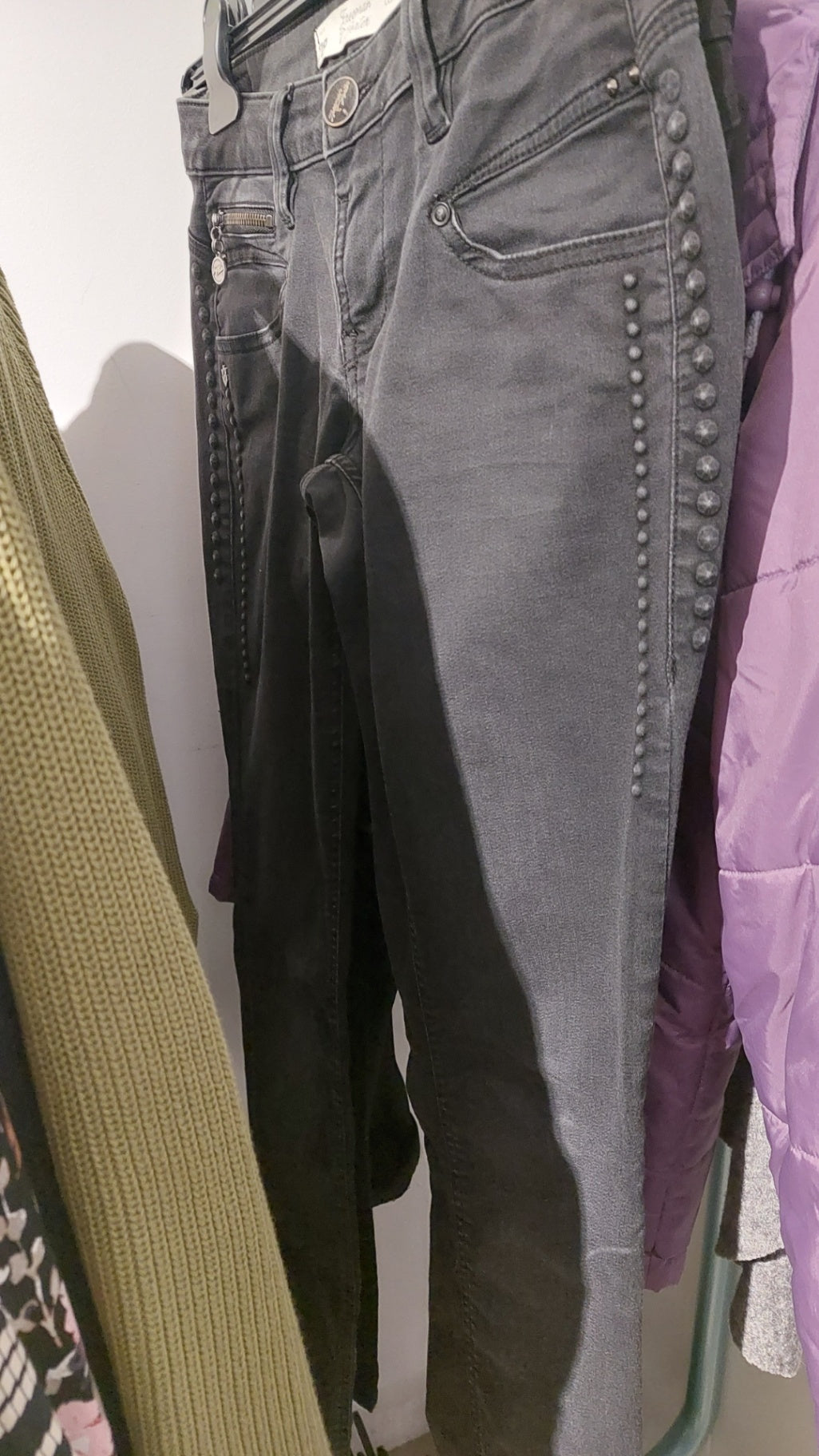 Freeman T. Porter Jeans Schwarz Größe: 28