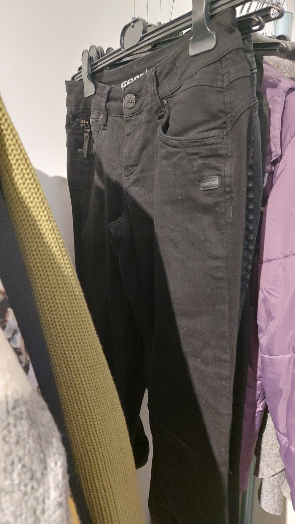 GANG Jeans Schwarz Größe: 28