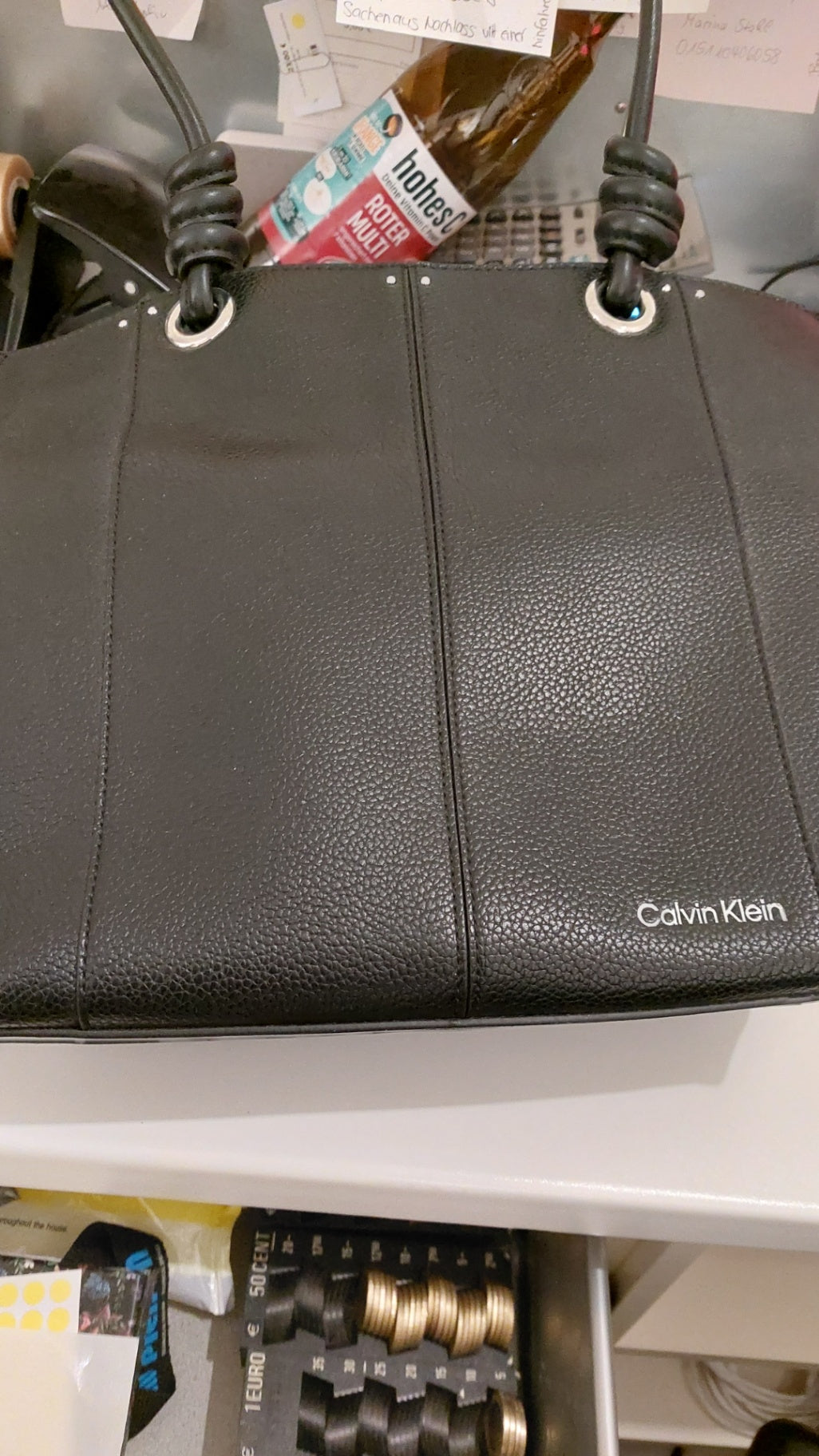 Calvin Klein Handtasche Schwarz