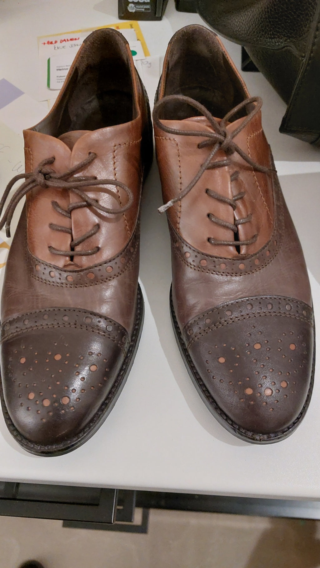Maripe Oxfords Braun Größe: 38