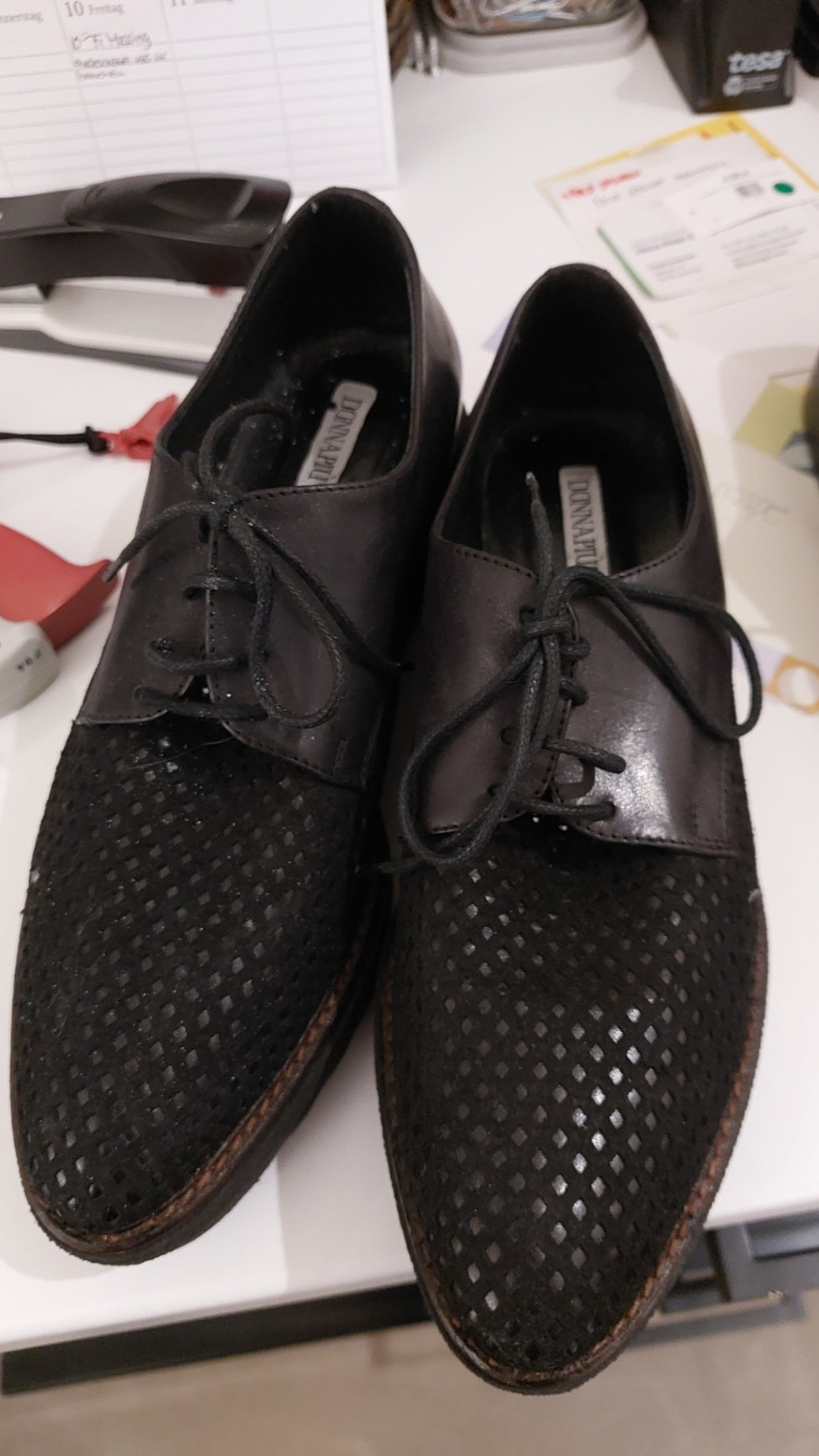 Donnapiu Schuhe Schwarz Größe: 39