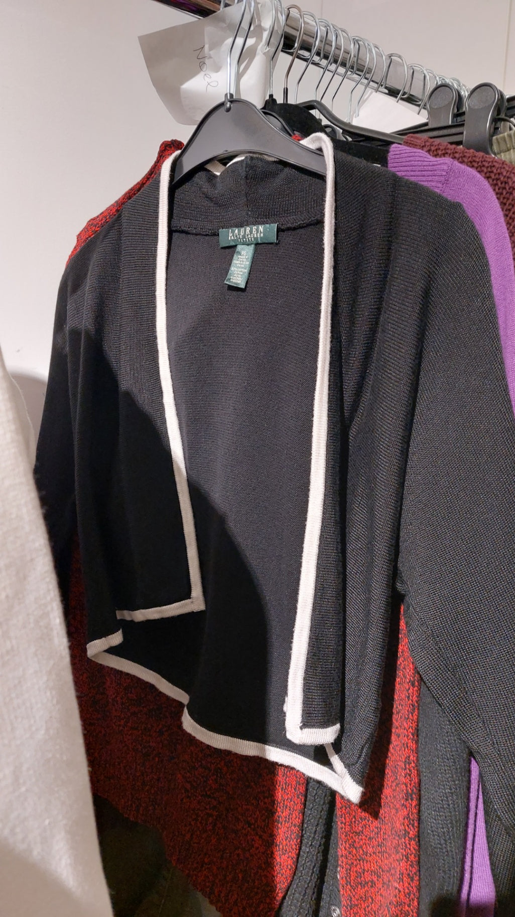 Lauren Ralph Lauren Cardigan Schwarz Größe: S