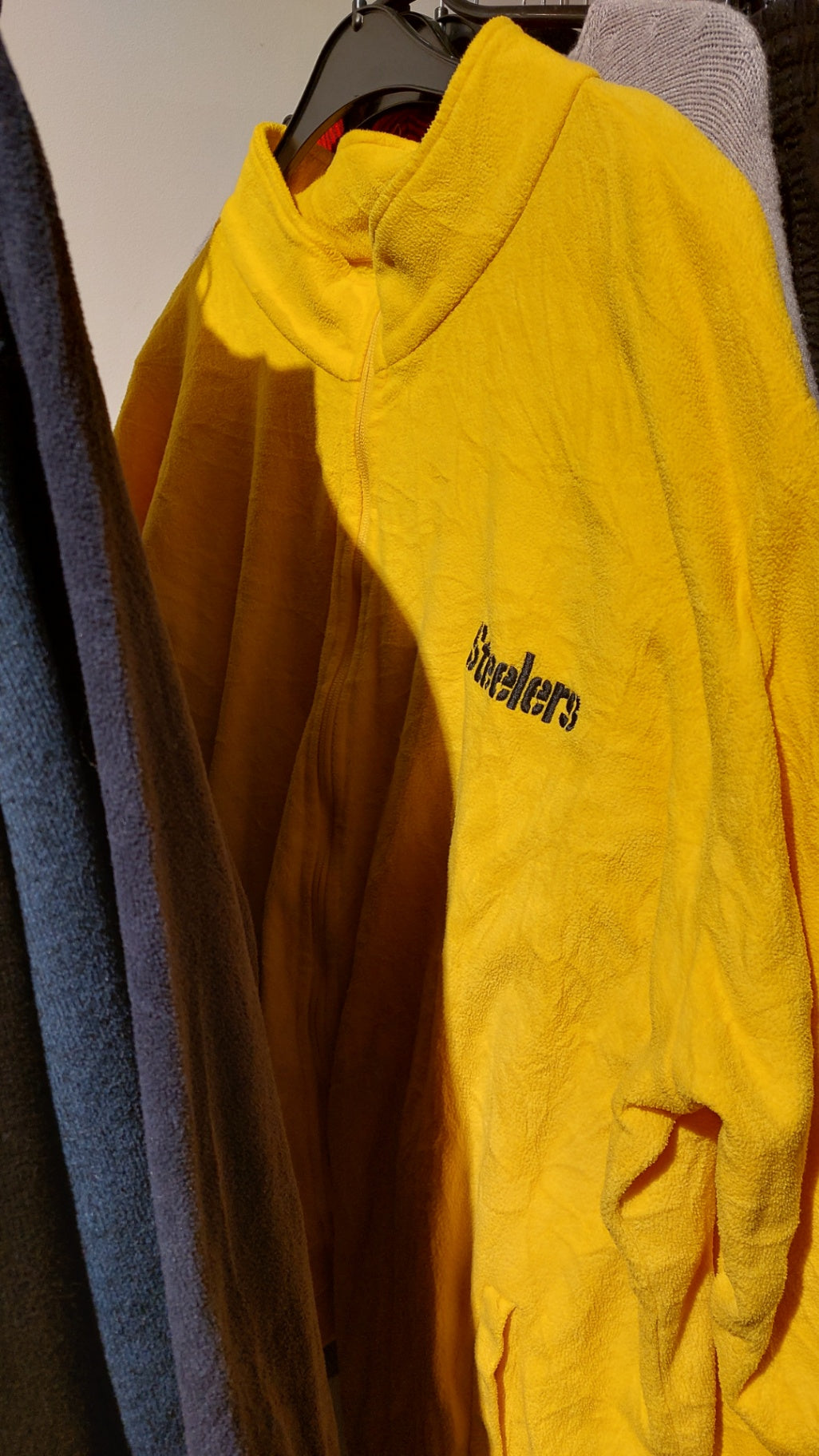 NFL Fleecejacke Gelb Größe: XXL