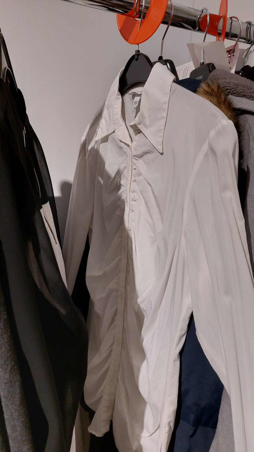 H&M Bluse Weiß Größe: 40