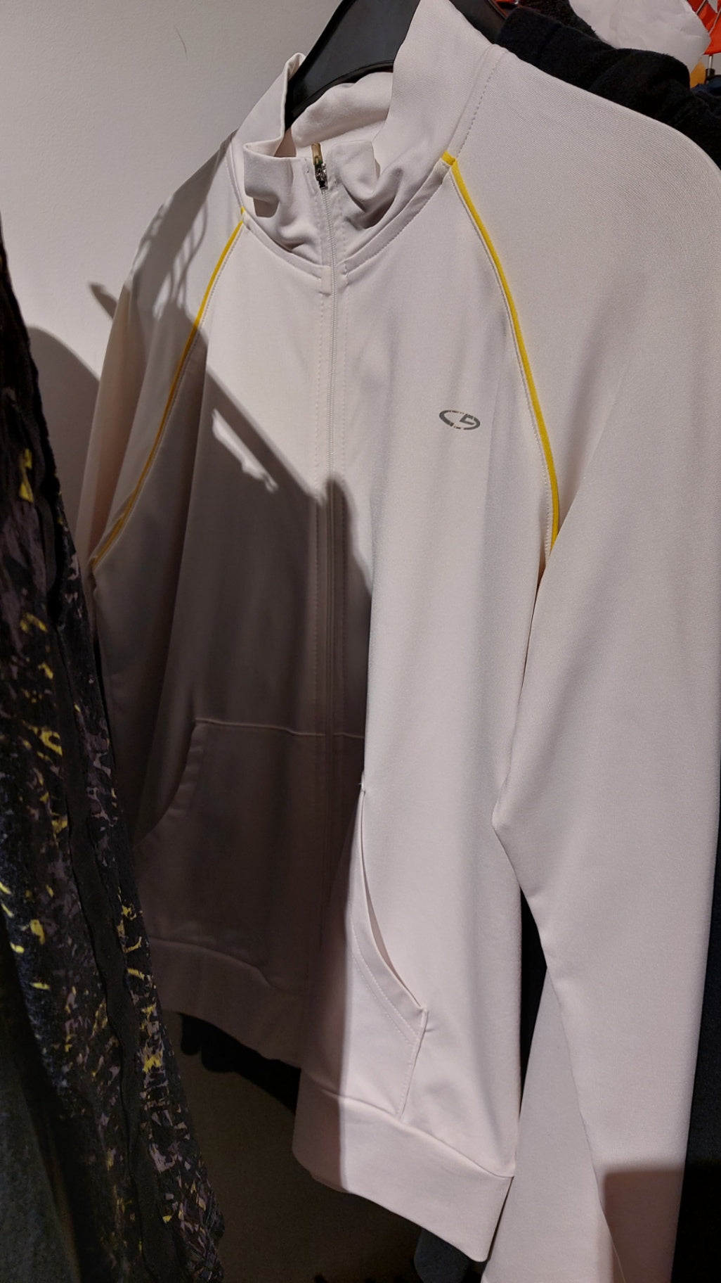 Champion Trainingsjacke Weiß Größe: M