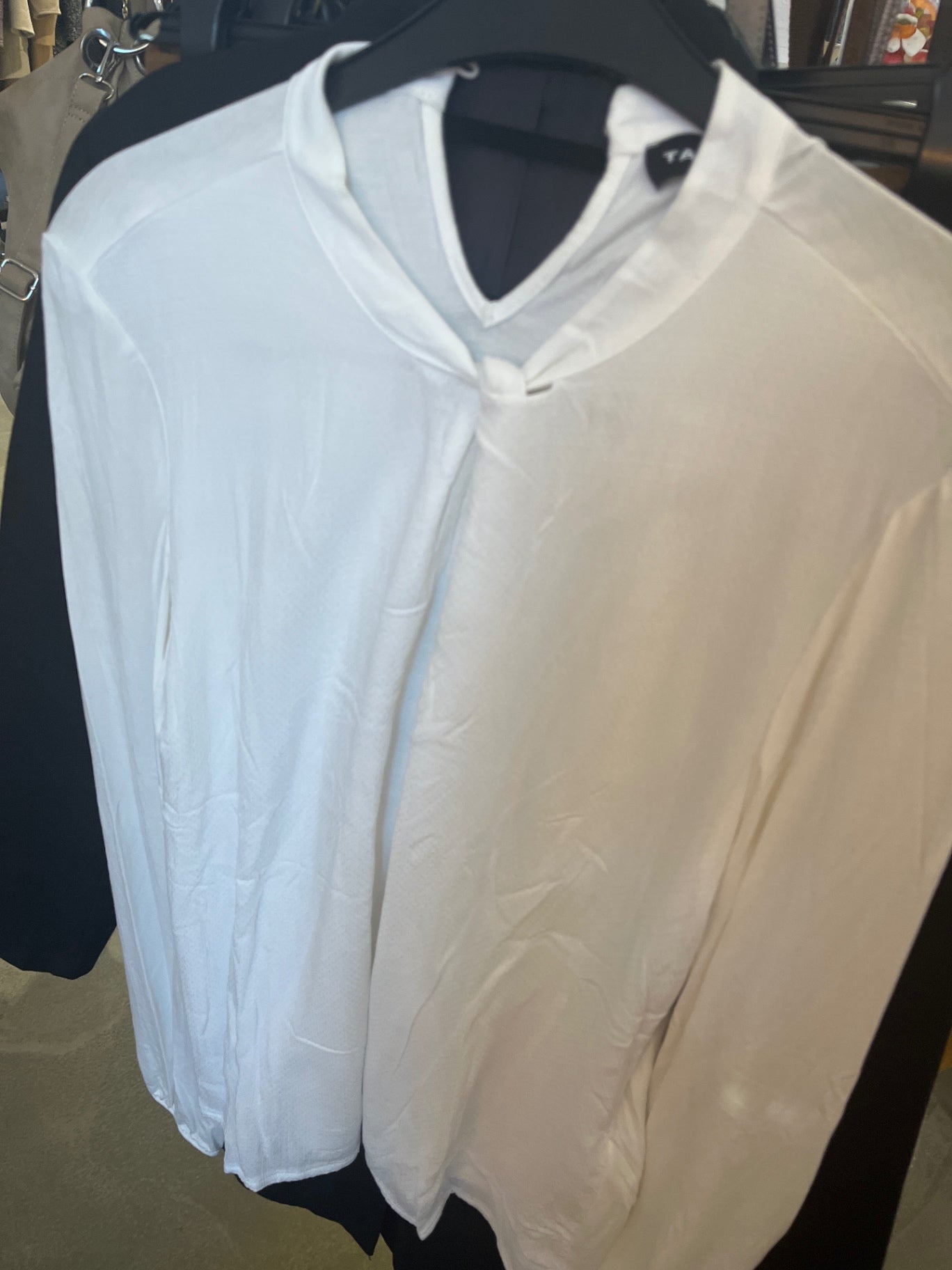 Taifun Bluse Weiß Größe: 38