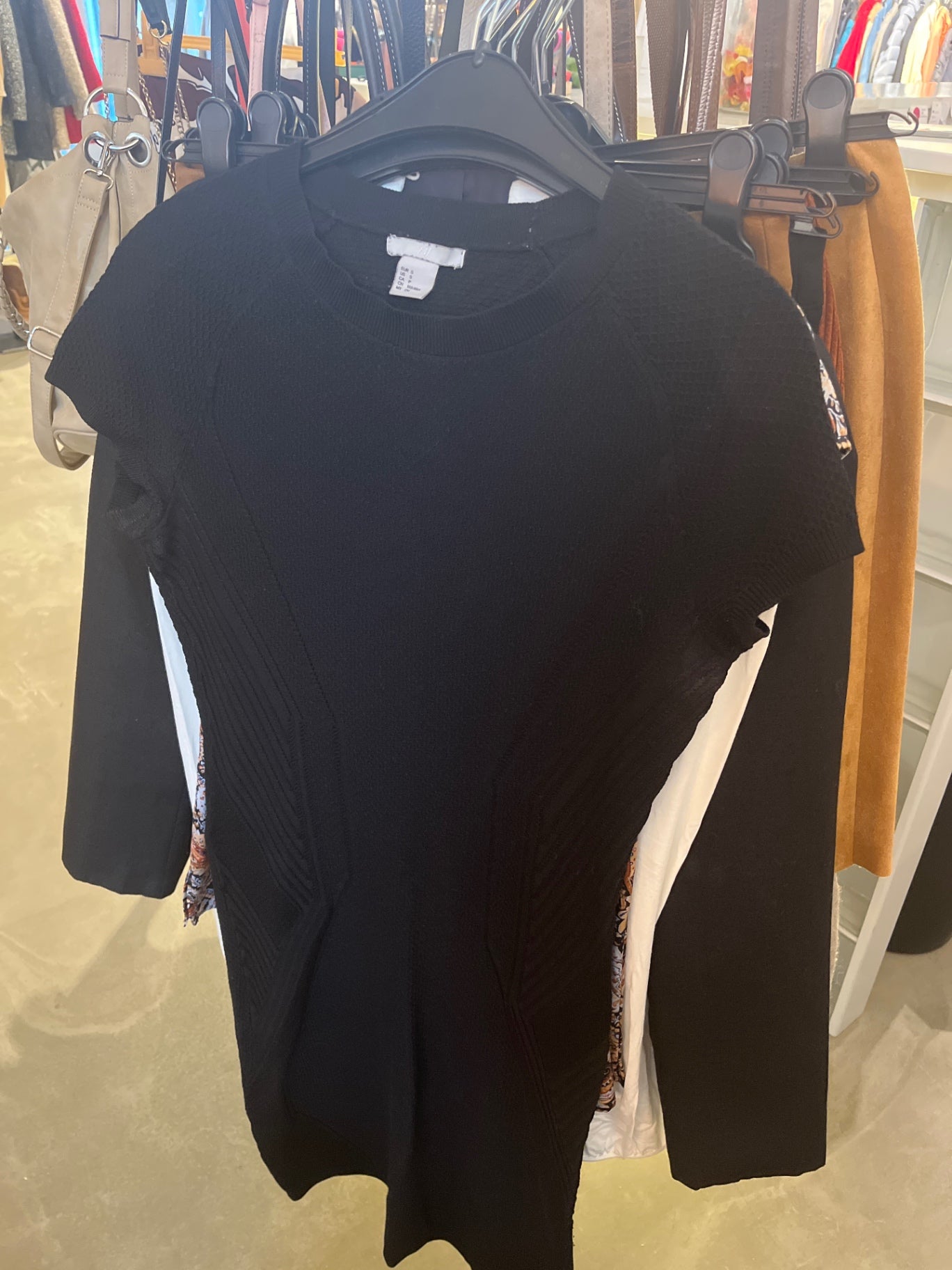 H&M Kleid Schwarz Größe: S