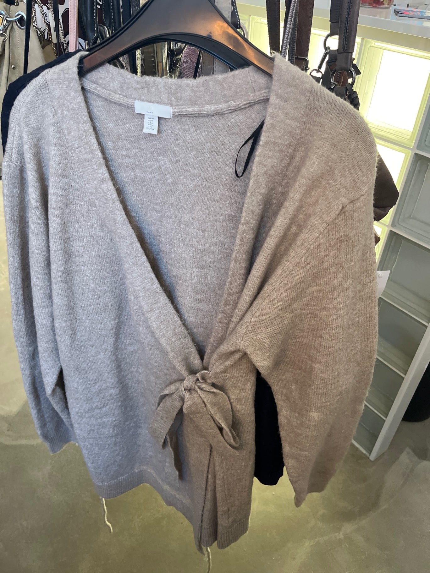 H&M Mama Cardigan Beige Größe: M