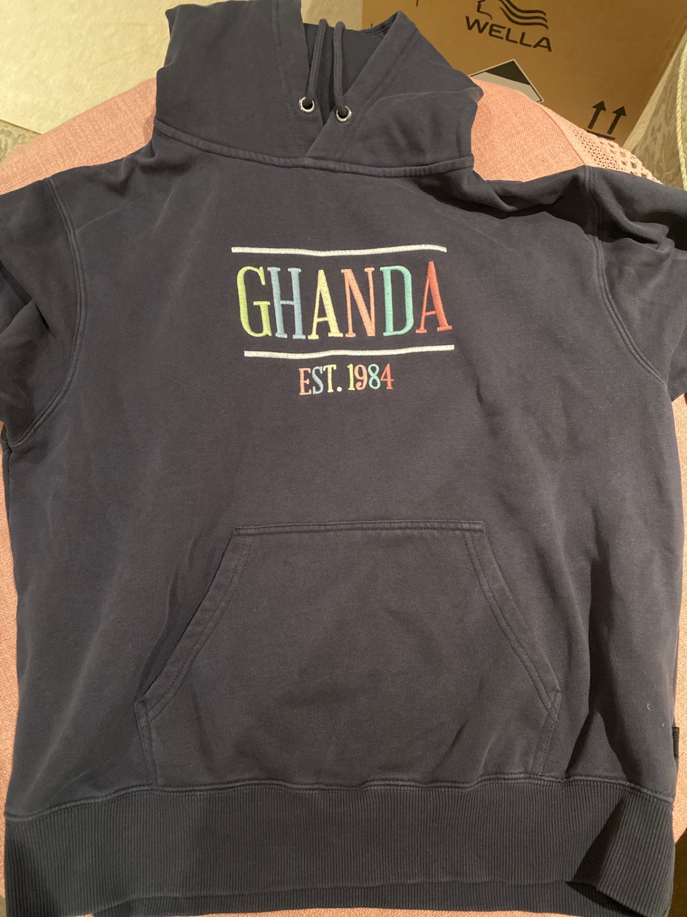 Dunkelblauer Ghanda Pulli