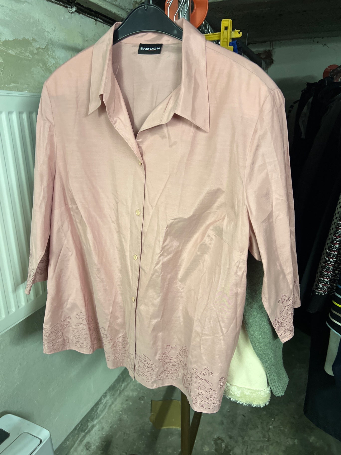 Samoon Bluse Rosa Größe: L