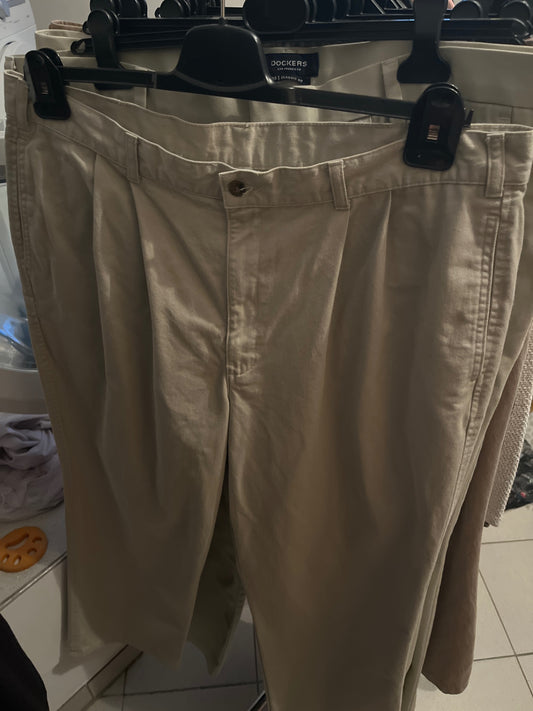 Dockers Chinohose Beige Größe: 40/29