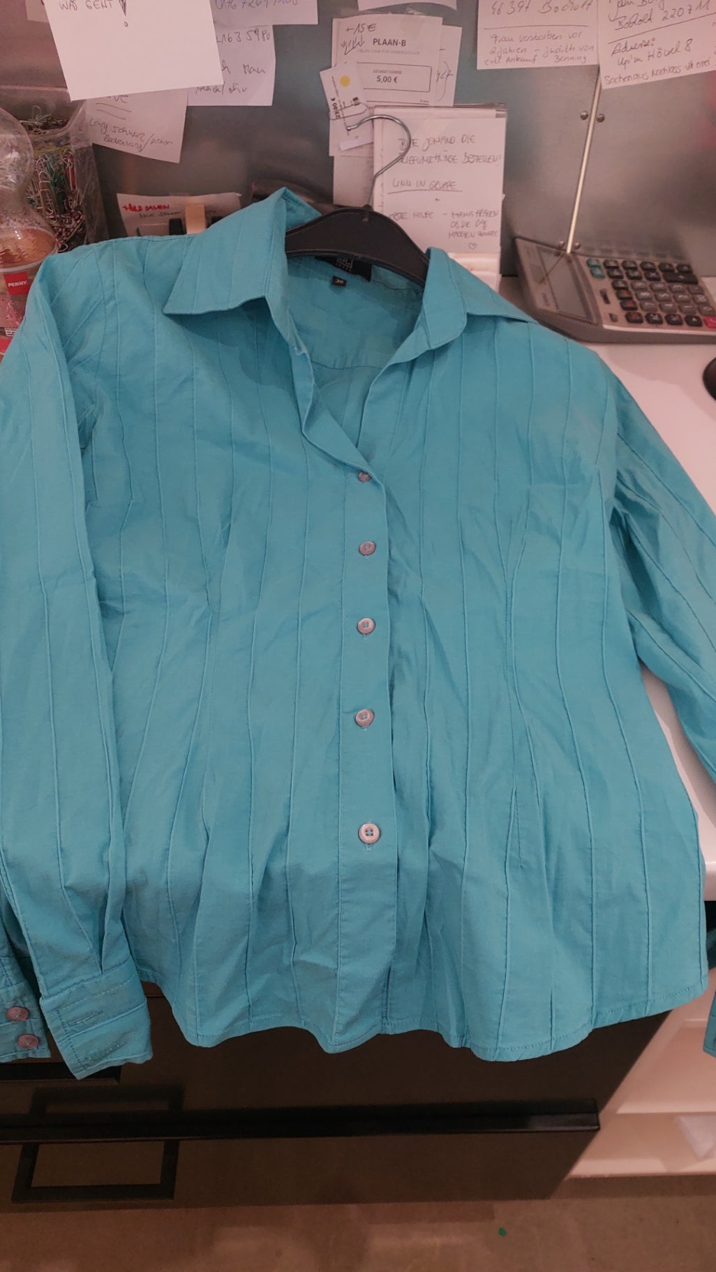 JJ Jette Bluse Türkis Größe: 38