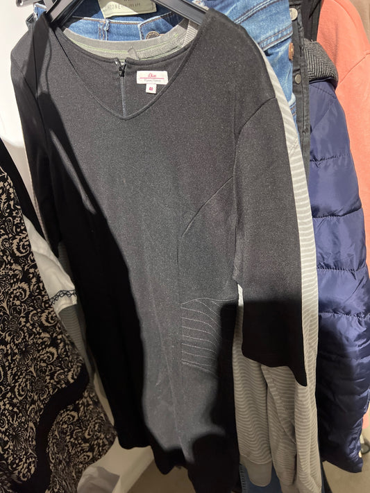 s.Oliver Kleid Schwarz Größe: 40