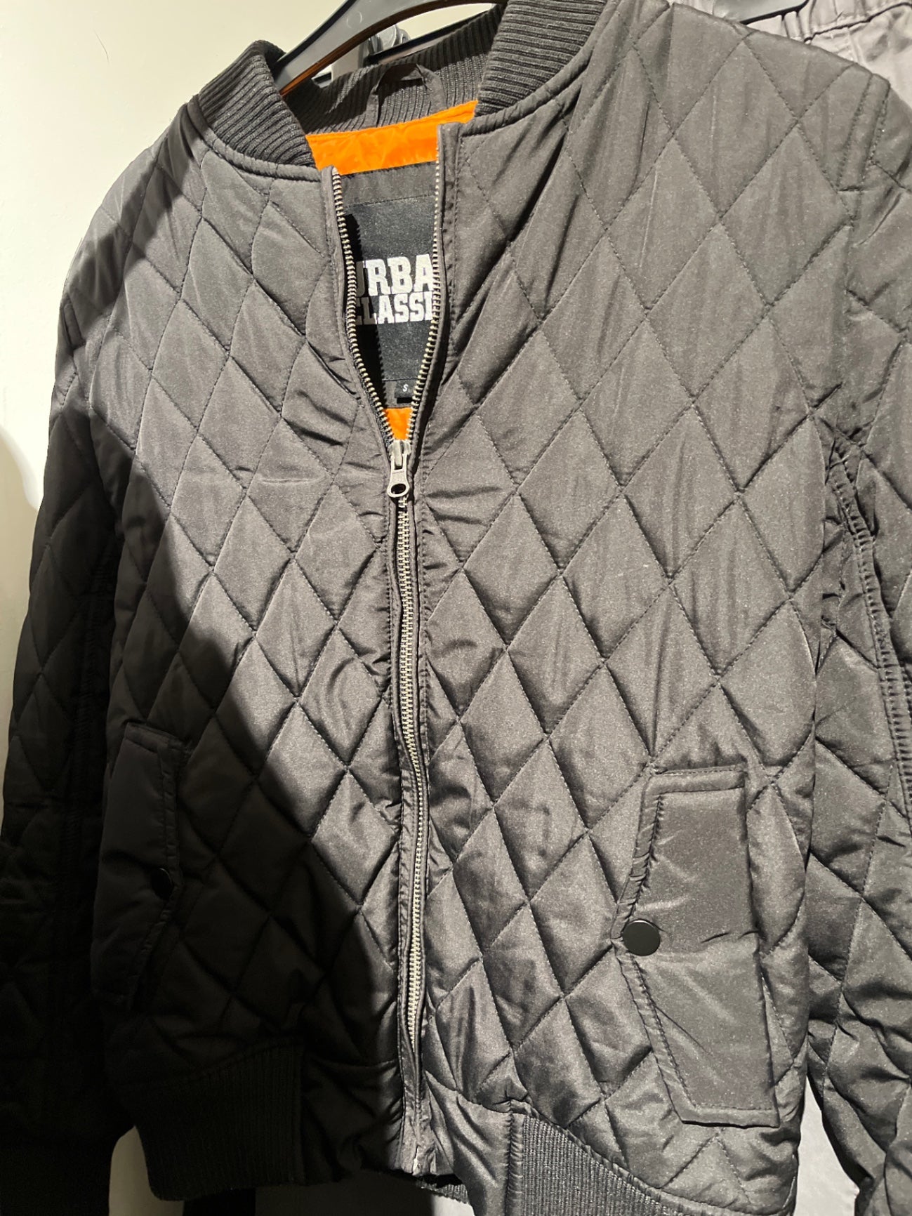 Urban Classics Jacke Schwarz Größe: S